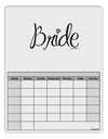 Bride Design - Diamond Blank Calendar Dry Erase Board-Dry Erase Board-TooLoud-White-Davson Sales