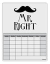 - Mr Right Blank Calendar Dry Erase Board-Dry Erase Board-TooLoud-White-Davson Sales