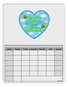 Happy Mother's Day Mommy - Blue Blank Calendar Dry Erase Board by TooLoud-Dry Erase Board-TooLoud-White-Davson Sales