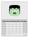 Cute Pixel Monster Blank Calendar Dry Erase Board-Dry Erase Board-TooLoud-White-Davson Sales