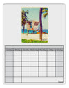 Lifeguard Station Watercolor Blank Calendar Dry Erase Board-Dry Erase Board-TooLoud-White-Davson Sales