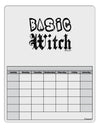 Basic Witch Distressed Blank Calendar Dry Erase Board-Dry Erase Board-TooLoud-White-Davson Sales