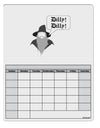 Wizard Dilly Dilly Blank Calendar Dry Erase Board by TooLoud-TooLoud-White-Davson Sales