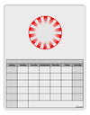 Watercolor Peppermint Blank Calendar Dry Erase Board-Dry Erase Board-TooLoud-White-Davson Sales