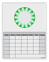 TooLoud Watercolor Spearmint Blank Calendar Dry Erase Board-Dry Erase Board-TooLoud-White-Davson Sales