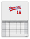 Democrat Jersey 16 Blank Calendar Dry Erase Board-Dry Erase Board-TooLoud-White-Davson Sales