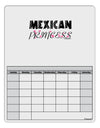 Mexican Princess - Cinco de Mayo Blank Calendar Dry Erase Board by TooLoud-Dry Erase Board-TooLoud-White-Davson Sales