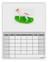 Vigilant Dog Watercolor Blank Calendar Dry Erase Board-Dry Erase Board-TooLoud-White-Davson Sales