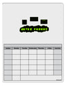 Never Forget Retro 80's Funny Blank Calendar Dry Erase Board by TooLoud-Dry Erase Board-TooLoud-White-Davson Sales