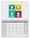 Clown Face Pop Art 2 Blank Calendar Dry Erase Board-Dry Erase Board-TooLoud-White-Davson Sales