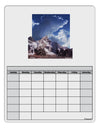 Mountain Pop Out Blank Calendar Dry Erase Board by TooLoud