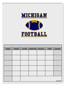 Michigan Football Blank Calendar Dry Erase Board by TooLoud-TooLoud-White-Davson Sales