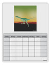 Ornithomimus Velox - Without Name Blank Calendar Dry Erase Board by TooLoud-Dry Erase Board-TooLoud-White-Davson Sales