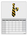 TooLoud Wizard Tie Yellow and Black Blank Calendar Dry Erase Board-Dry Erase Board-TooLoud-White-Davson Sales