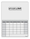 Table Flip Text Bubble Blank Calendar Dry Erase Board-Dry Erase Board-TooLoud-White-Davson Sales