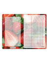 Strawberries All Over Chore List Grid Dry Erase Board All Over Print-Dry Erase Board-TooLoud-White-Davson Sales