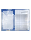 Clouds All Over Chore List Grid Dry Erase Board All Over Print-Dry Erase Board-TooLoud-White-Davson Sales