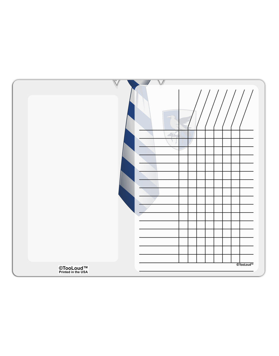 Wizard Uniform Blue and Silver AOP Chore List Grid Dry Erase Board All Over Print-Dry Erase Board-TooLoud-White-Davson Sales