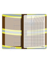 Firefighter Brown AOP Chore List Grid Dry Erase Board All Over Print-Dry Erase Board-TooLoud-White-Davson Sales