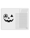 Monocle Jack-o-Lantern Distressed Chore List Grid Dry Erase Board-Dry Erase Board-TooLoud-White-Davson Sales
