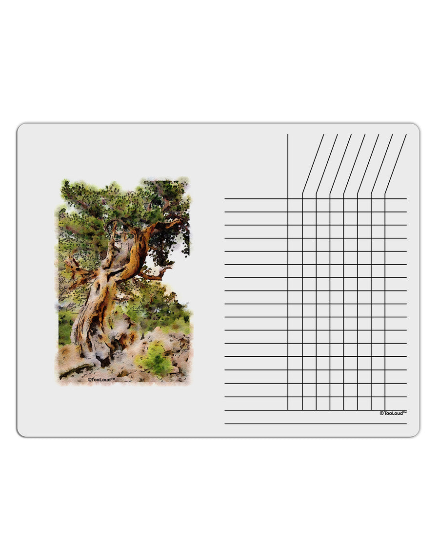 Bristlecone Pines Chore List Grid Dry Erase Board-Dry Erase Board-TooLoud-White-Davson Sales