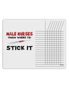 Male Nurses - Stick It Chore List Grid Dry Erase Board-Dry Erase Board-TooLoud-White-Davson Sales