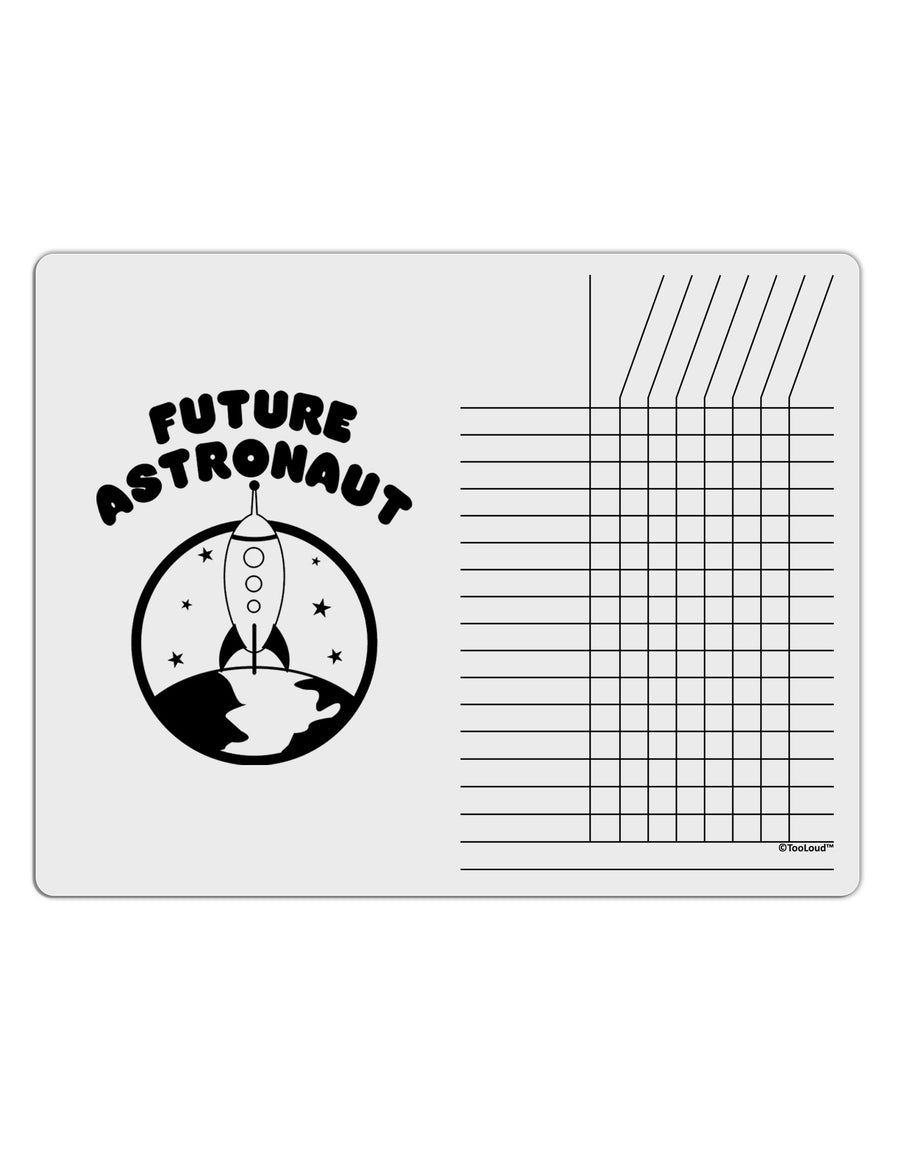 Future Astronaut Chore List Grid Dry Erase Board-Dry Erase Board-TooLoud-White-Davson Sales