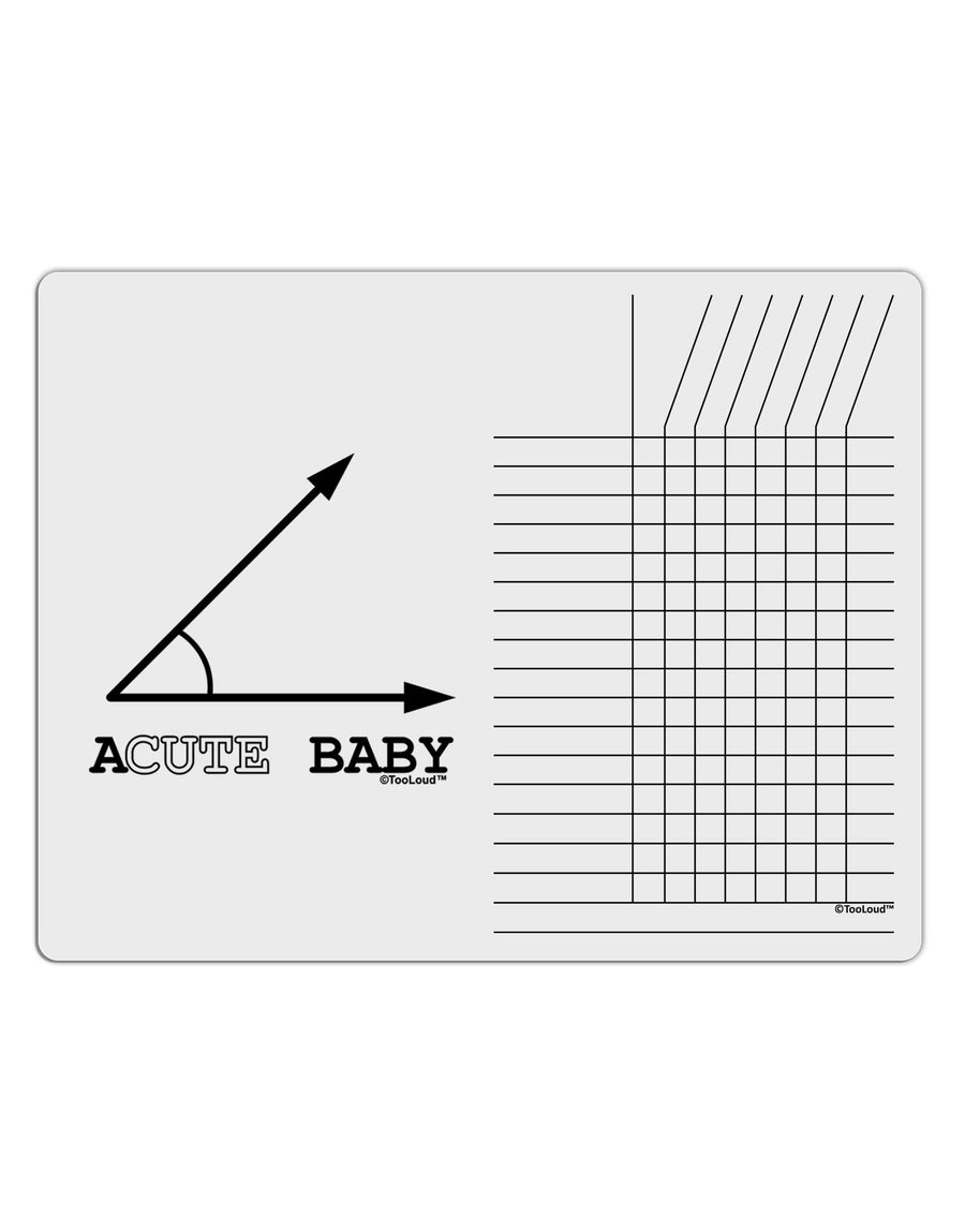 Acute Baby Chore List Grid Dry Erase Board-Dry Erase Board-TooLoud-White-Davson Sales