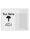 Personalized Cabin 1 Zeus Chore List Grid Dry Erase Board by TooLoud-Dry Erase Board-TooLoud-White-Davson Sales