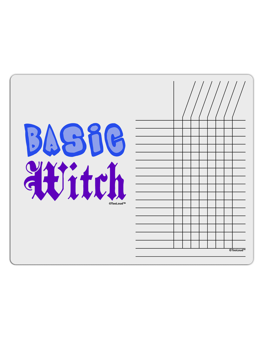 Basic Witch Color Blue Chore List Grid Dry Erase Board-Dry Erase Board-TooLoud-White-Davson Sales