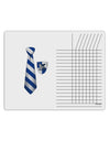 Wizard Tie Blue and Silver Chore List Grid Dry Erase Board-Dry Erase Board-TooLoud-White-Davson Sales