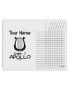 Personalized Cabin 7 Apollo Chore List Grid Dry Erase Board-Dry Erase Board-TooLoud-White-Davson Sales