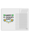 Pixel Happy St Patricks Day Chore List Grid Dry Erase Board-Dry Erase Board-TooLoud-White-Davson Sales