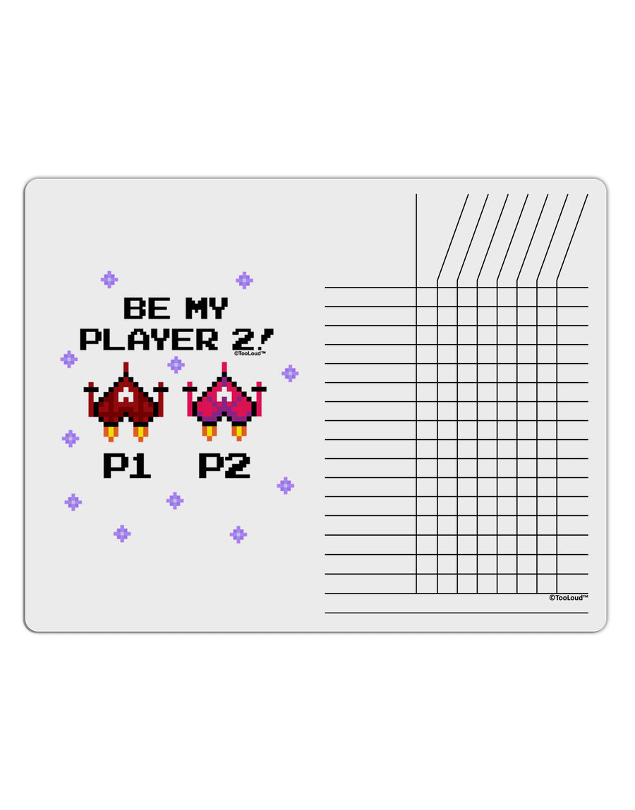 Be My Player 2 Chore List Grid Dry Erase Board-Dry Erase Board-TooLoud-White-Davson Sales