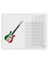 Mexican Flag Guitar Design Chore List Grid Dry Erase Board by TooLoud-Dry Erase Board-TooLoud-White-Davson Sales