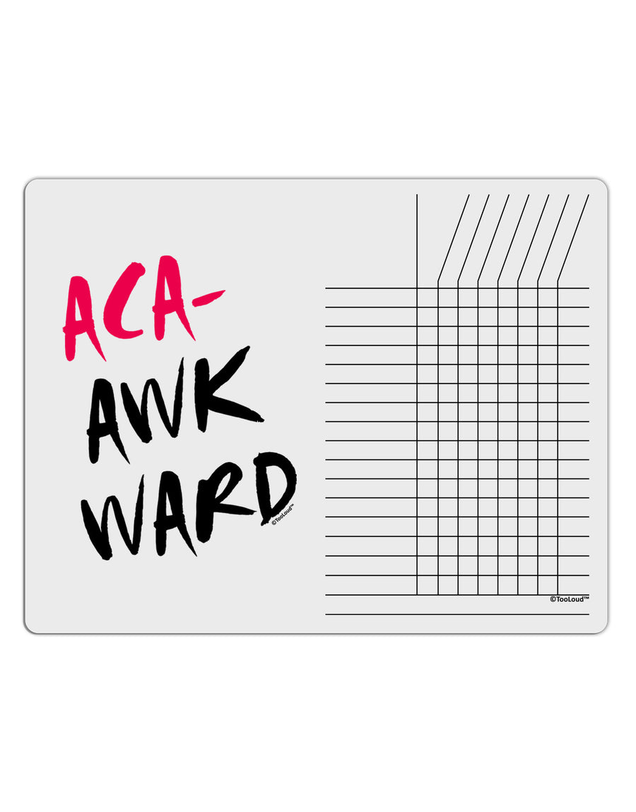 Aca-Awkward Chore List Grid Dry Erase Board-Dry Erase Board-TooLoud-White-Davson Sales