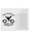 Cabin 10 Aphrodite Camp Half Blood Chore List Grid Dry Erase Board-Dry Erase Board-TooLoud-White-Davson Sales