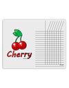 Cherry Text Chore List Grid Dry Erase Board-Dry Erase Board-TooLoud-White-Davson Sales