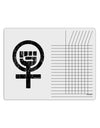 Distressed Feminism Symbol Chore List Grid Dry Erase Board-Dry Erase Board-TooLoud-White-Davson Sales