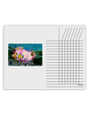 Clownfish Watercolor Text Chore List Grid Dry Erase Board-Dry Erase Board-TooLoud-White-Davson Sales