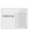 Hashtag Free Bacon Decorative Chore List Grid Dry Erase Board-Dry Erase Board-TooLoud-White-Davson Sales