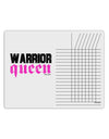 TooLoud Warrior Queen Pink Script Chore List Grid Dry Erase Board-Dry Erase Board-TooLoud-White-Davson Sales