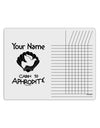 Personalized Cabin 10 Aphrodite Chore List Grid Dry Erase Board-Dry Erase Board-TooLoud-White-Davson Sales