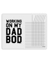 Working On My Dad Bod Chore List Grid Dry Erase Board by TooLoud