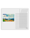 Colorado Mountain Scene Chore List Grid Dry Erase Board-Dry Erase Board-TooLoud-White-Davson Sales