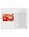 Watercolor Tomatoes Chore List Grid Dry Erase Board-Dry Erase Board-TooLoud-White-Davson Sales