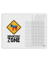 Democrat Zone Chore List Grid Dry Erase Board-Dry Erase Board-TooLoud-White-Davson Sales