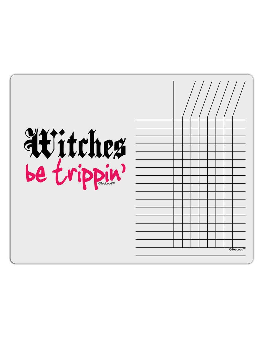 TooLoud Witches Be Trippin Chore List Grid Dry Erase Board-Dry Erase Board-TooLoud-White-Davson Sales