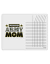 Proud Army Mom Chore List Grid Dry Erase Board-Dry Erase Board-TooLoud-White-Davson Sales
