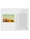 Arizona Scene Watercolor Chore List Grid Dry Erase Board-Dry Erase Board-TooLoud-White-Davson Sales